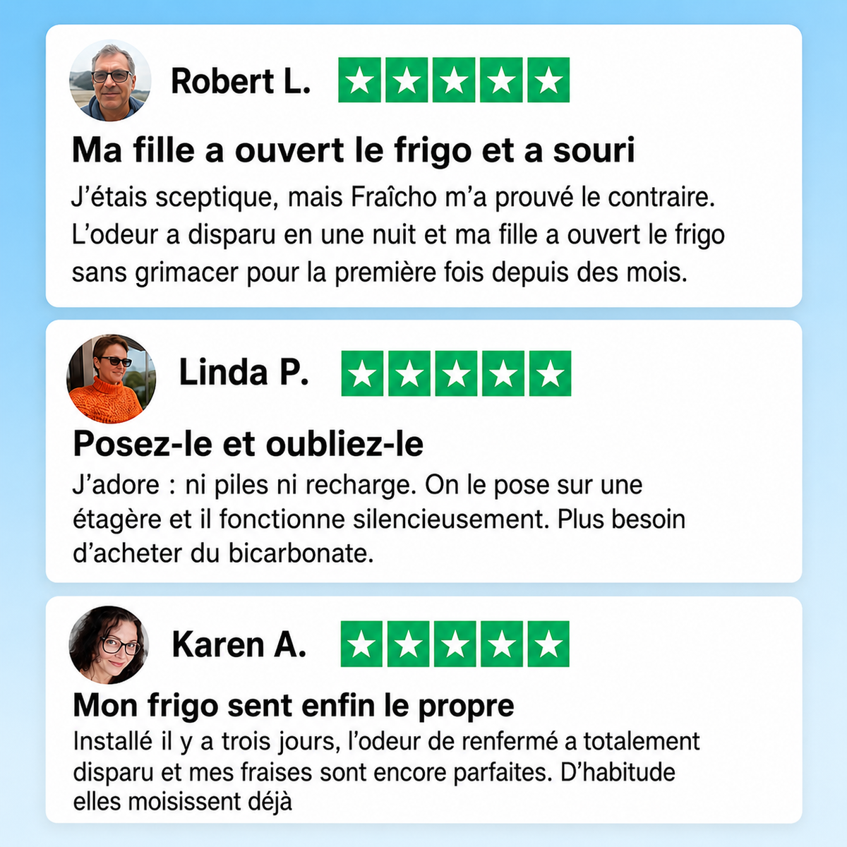 Fraîcho™ Purificateur de Refrigérateur